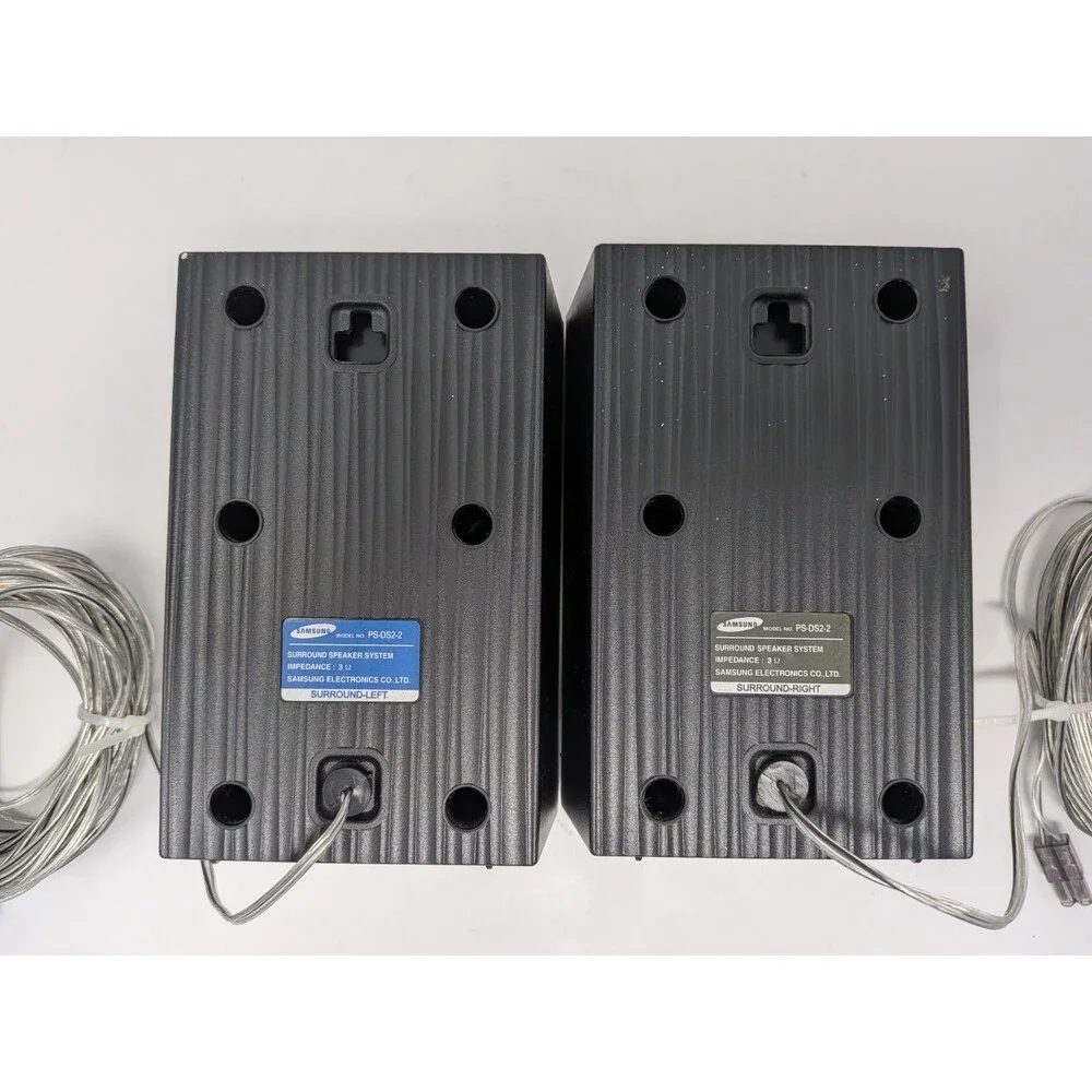 Samsung PS-DS2-2 Surround Left Right Speaker Pair 3 Ohm OEM